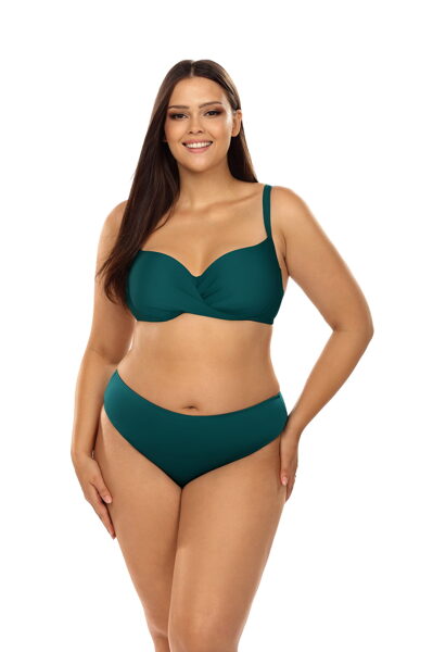 Žalias dviejų dalių maudymosi kostiumas L2412/2