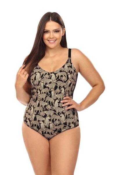 Didelio dydžio vientisas maudymosi kostiumas L4451/2