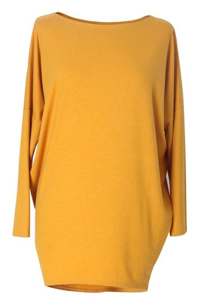 Medaus atspalvio palaidinė tunika BASIC (šilta medžiaga)