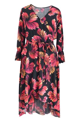 Suknelė su gėlių ornamentais DOLCE MILTON