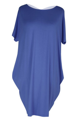 Džinsinė suknelė / tunika su sukryžiavimu ant nugaros GLORIJA