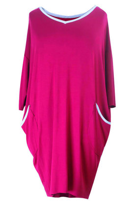 Avietinės spalvos suknelė LILIAN