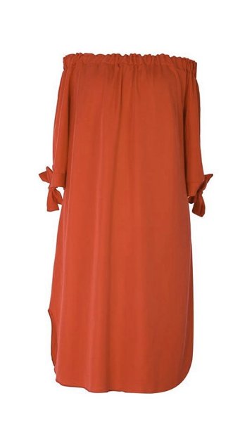 Ruda ispaniško stiliaus suknelė MARITA