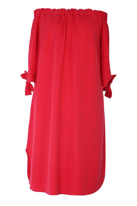 Ispaniško stiliaus raudona suknelė MARITA