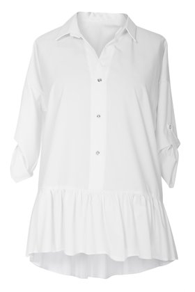 Balta palaidinė / marškiniai SABRINA